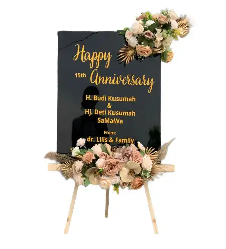 Papan Bunga Akrilik Wanogara Kulon